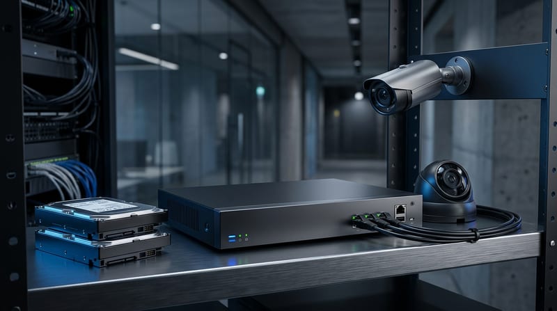 NVR Security Systems Explained: PoE Cameras, Storage, and Se